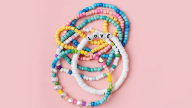 Aesthetic:-Moj8vvnao8= Clay Bead Bracelet