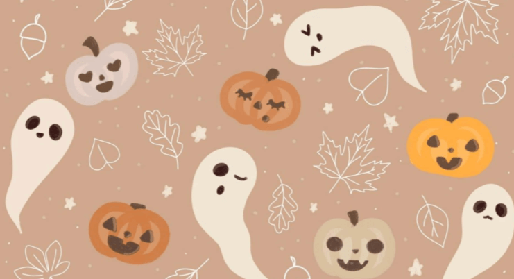 Aesthetic:-Ohnizqqvv4= Preppy Halloween Wallpaper