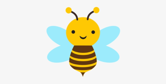 Clip Art:73hzac7_Png= Bee